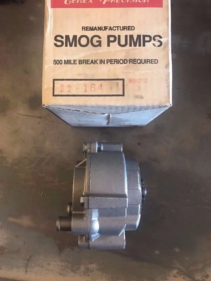 Remanufactured Vapex Smog Air Pump 11-164 fits Ford Mercury 1981-1986 - Image 2 of 2