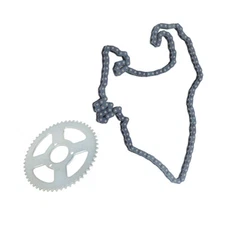 Rear Drive Chain with Chain Sprocket T8F 54T For Mini Bike ATV Quad Go kart