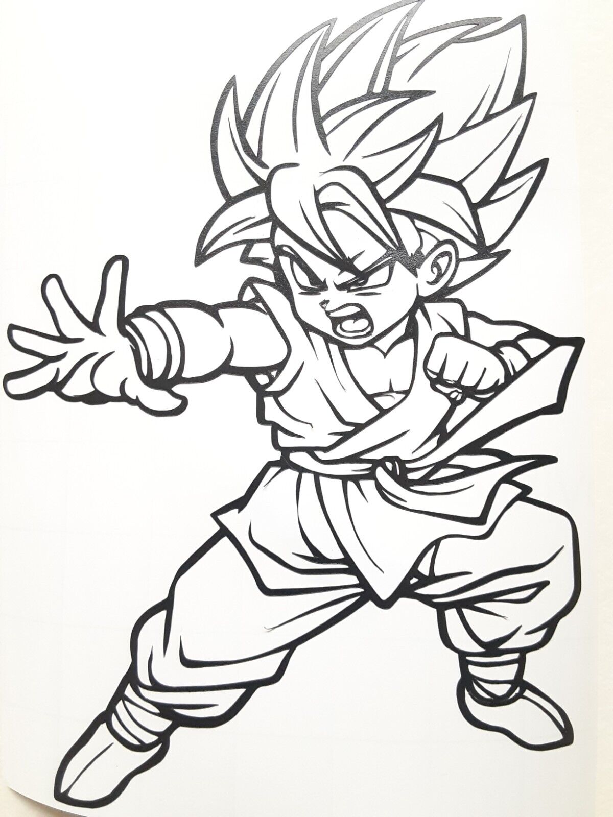 Kid Goku Sticker for Sale by sarakh95