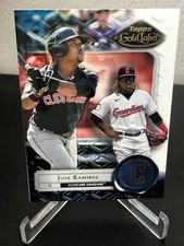 2022 Topps Gold Label Base Class 3 #55 Jose Ramirez - Cleveland Guardians C37