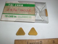 Tri-carb Tpg-437 Carbide Inserts (5 Pcs) Grade C5c Tri-carb Tpg-437 Carbide Inserts (5 Pcs) Grade C5c