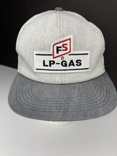 Vintage FS LP - GAS K Products Snapback Farm Trucker Hat Cap Made in USA