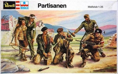Revell-Esci H-2253...Ca. 1/35 - 54 mm...Partisanen...WWII...