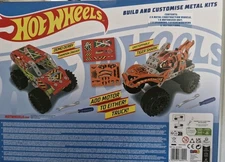 Hot Wheels Monster Truck Maker Kits - Build And Customise 2 Metal Kits