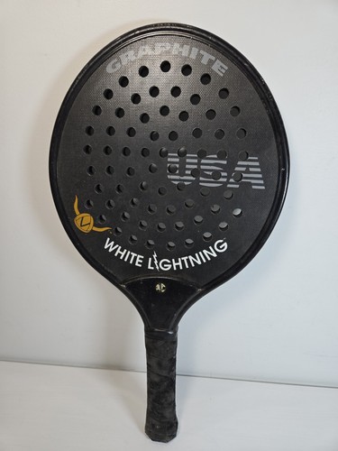 Viking Athletics Platform Tennis Paddle Racquet White Lightning APTA | eBay