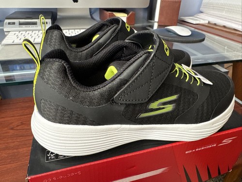 Skechers Jungen GO Run 400 V2 - Goltran schwarz/gelb Gr: 3 (405095L/BKYL) - Bild 4 von 16