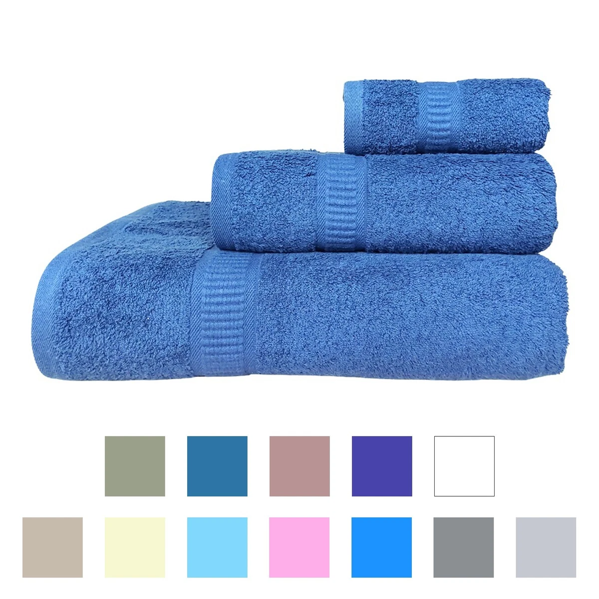 Asciugamani Renato Balestra Set 6 Viso 6 Ospiti Spugna 100% Cot - Foto 6