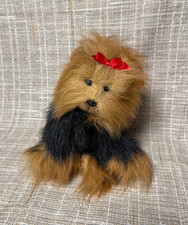 Ty Yappy Yorkshire Terrier Beanie Buddy Plush Yorkie Dog 1997 Original Tags