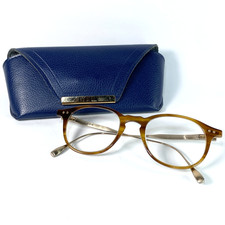 Dita RX ASH Frame Eyeglasses DRX-2073-B-AMB-GLD-49-AF Eyewear RX-Able classic