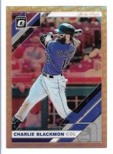 Charlie Blackmon 2019 Panini Donruss Optic We The People Prizm #131  #25/76