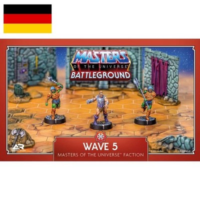 MotU Battleground - Wave 5: Masters of the Universe Faction (Deutsch) NEU/OVP