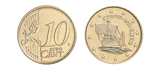 Cyprus 1 Cent - 2 Euros 8 Pieces Set, 2012-2021, KM #78-85, Mint X 10 PCS - Picture 6 of 10