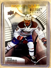 2021-22 Upper Deck Allure #101 Cole Caufield Canadiens  Rookie HOT!