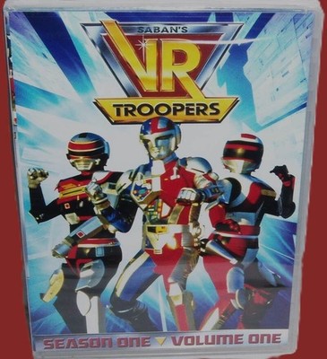 NEW RARE OOP SABAN VR TROOPERS SEASON 1 ONE VOLUME 1 ONE TV DVD SET 1994