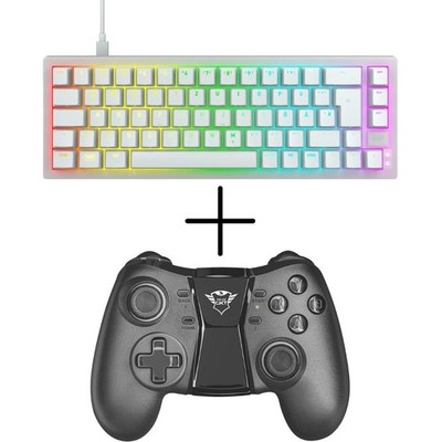 CHERRY XTRFY K5V2 Mechanische Tastatur&Trust GXT 590 Gamepad Wireless Controller