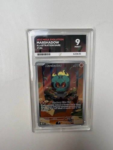 Marshadow Mega Evolution Illustration Card 146/132 Ace 9