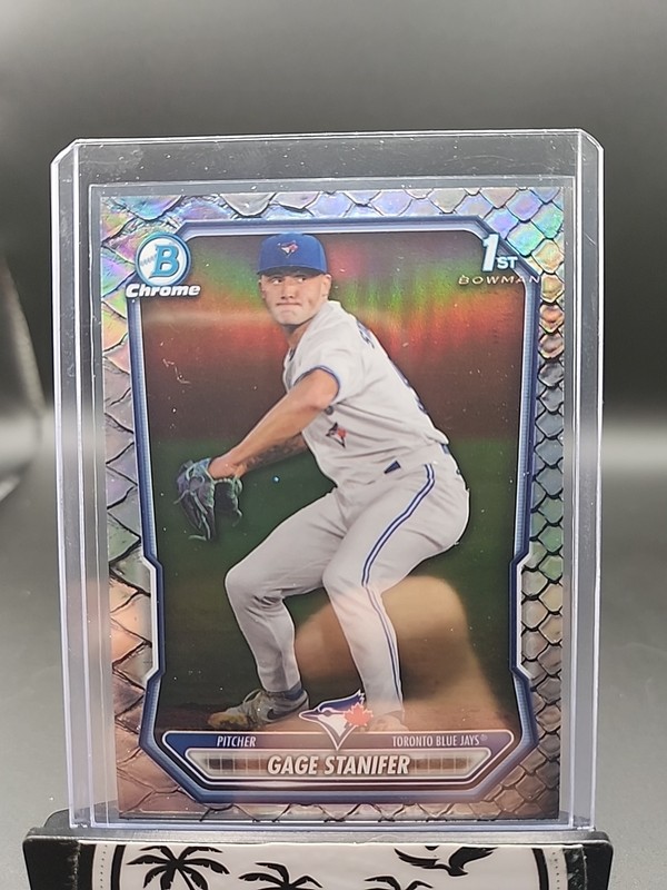 2026 Bowman Gage Stanifer #BCP-37 Chrome Reptilian Refractor 1st Prospect