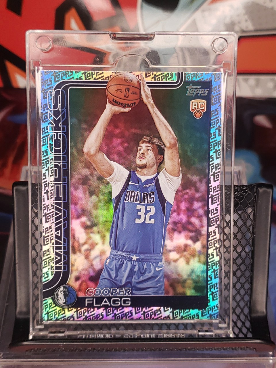 2025-26 Topps - Cooper Flagg #201 Topps Foil Pattern (RC)