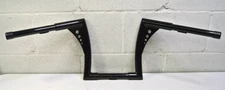 WeiSen Black 10" Ape Monkey Bar Hangers Handlebar 1-1/4" Handle Bars For Harley