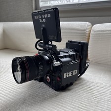 Red Epic-M Mysterium-X S35 Cinema Camera Canon EF Mount 512GB Redvolts VMount