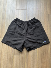Patagonia Baggies Shorts Men's Small Black 5" Liner Removed