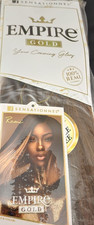 EMPIRE GOLD YAKI SENSATIONNEL 100% HUMAN REMY HAIR SOFT YAKY WEAVE W/ ARGAN OIL