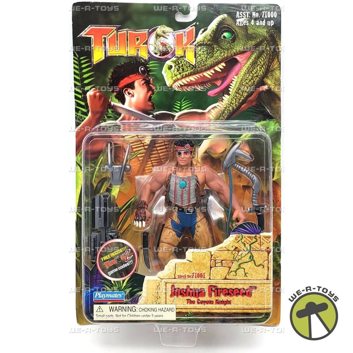 Turok Joshua Fireseed the Coyote Knight Action Figure 1998