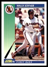 Wally Joyner 1992 Score #535 Angels MLB READ FREE SHIPPING AutographDen