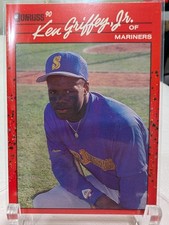 1990 Donruss #365 Ken Griffey Jr ERROR - No Dot, SP RARE! Pack Fresh, Must Have!