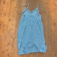 Damart Women’s Blue Polka Dot Sleeveless Dress Size 22