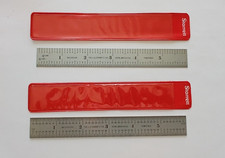 Starrett # C303SR and C604RE 6" Steel Rulers in Excellent Condition