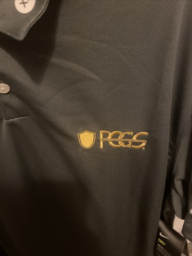 Neu mit Etikett Nike "PROFESSIONAL COIN GRADING SERVICE" Dri Fit POLO Shirt HERREN Größe XL - Bild 2 von 9