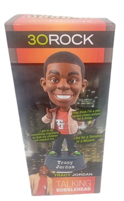 Tracy Jordan 30 Rock Talking Bobblehead Tracy Morgan Beeline Bobble Head TV Show