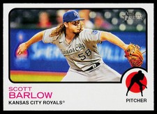 2022 Topps Heritage - Scott Barlow #613 - Kansas City Royals