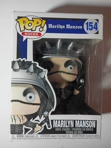 Funko Pop! Rocks: Marilyn Manson #154 Vinyl Figure (New, Box Damage)
