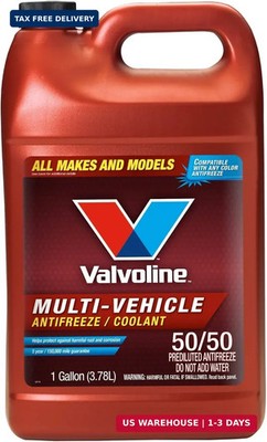 Valvoline Multi-Vehicle 50/50 Ready-to-Use Antifreeze Coolant 1 Gallon