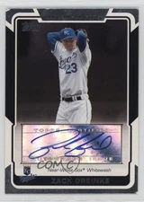 2008 Topps Highlights Auto Zack Greinke #HA-ZG Auto