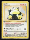 Snorlax (27) 1st Edition Rare Pokemon Jungle 27/64 HP