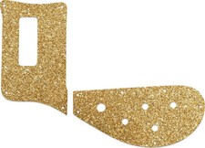 WD Custom Pickguard For Left Hand Rickenbacker 4003 Bass #60RGS Rose Gold Spa...