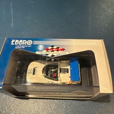 EBBRO 1:43 Nissan R381 Racing Car No.19 White Diecast Model 14 