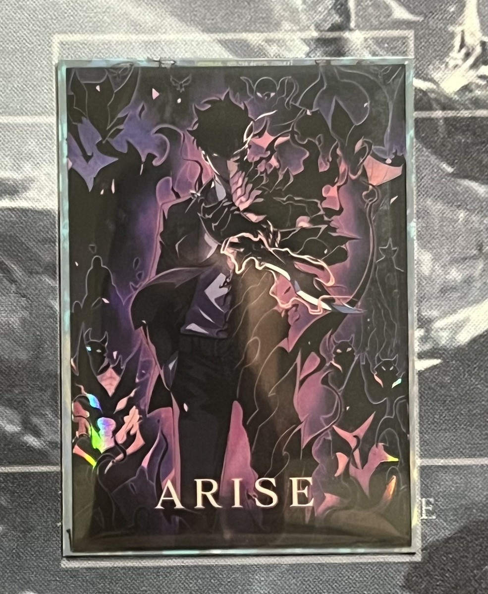 Solo Leveling Border Sleeves Yu-Gi-Oh! (15pcs) Solo Leveling Border Sleeves Yu-Gi-Oh! (15pcs)
