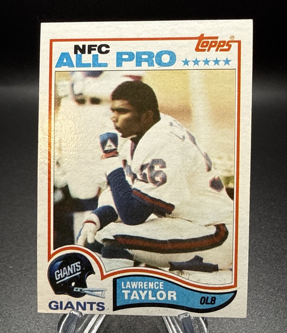 1982 Lawrence Taylor Topps New York Giants #434 Football Card