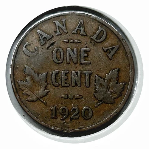 1920 Canada Small Cent — photo from the most recent tracked eBay sale