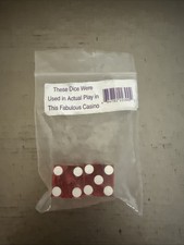 Bellagio Las Vegas Casino Dice 3/4" (mm20)