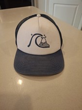 Quiksilver Snapback Trucker Hat Foam OSFM Blue