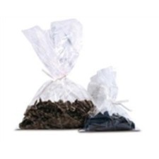 1000 - 8x20" 1 1/2 Mil Flat Poly Bag  High Clarity that Meets FDA/USDA specs