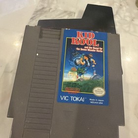 Kid Kool Quest for Seven Wonder Herbs NES Nintendo Game Tested Works Sleeve