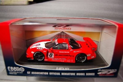 EBBRO 1:43 ARTA NSX No.8 JGTC 2004 Diecast Model Car