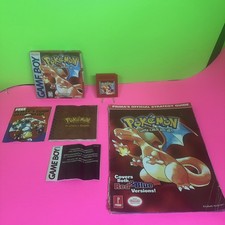 Pokemon Red Version TESTED Nintendo Game Boy Complete Super Rare DMG-APAE-USA-1