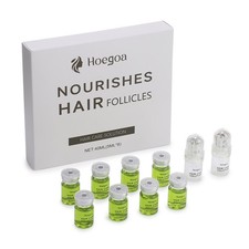 Microneedle Kit for Hair - Hair Regrowth System with Ginseng, 2 Roller  8 Serum